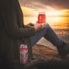 Rendezvous-Islands-Pink-Tart-IPA-Beer-In-Glass-Sunset