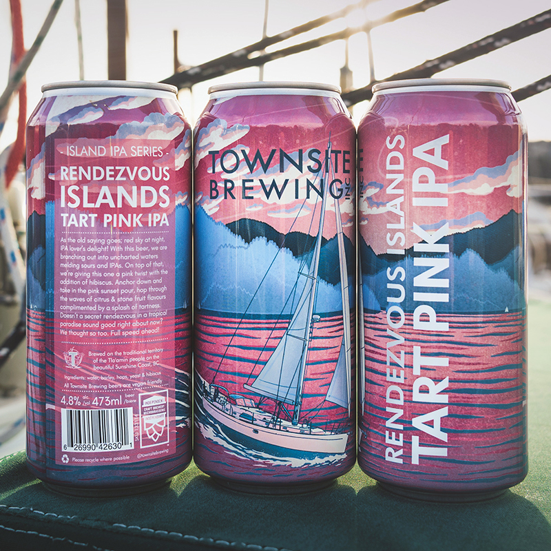 Rendezvous-Islands-Pink-Tart-IPA-Three-Cans