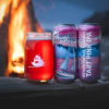 Rendezvous-Islands-Pink-Tart-IPA-Two-Cans-Beer-In-Glass-Fireside